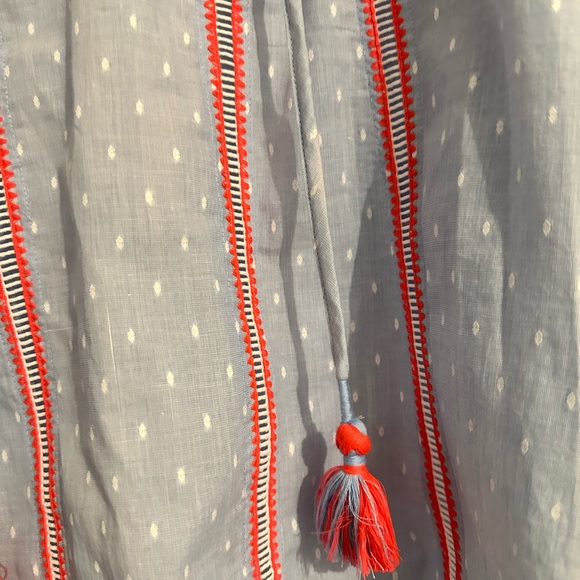 Lilly Pulitzer Tunic Top with cute detail. Size medium. - Picture 3 of 4